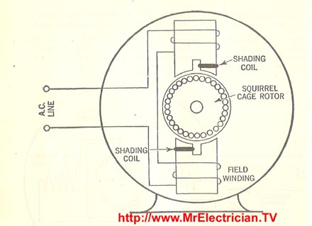 Shaded Pole Electric Motor
