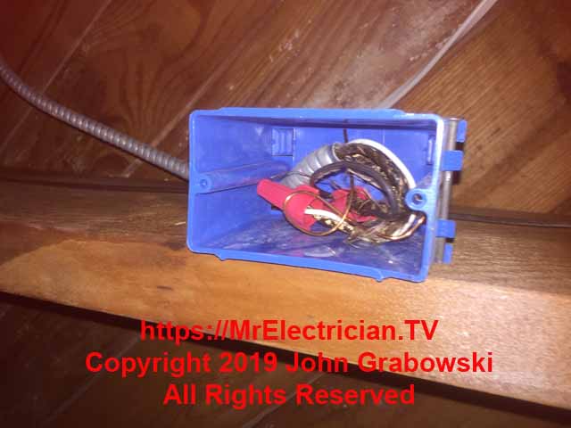 In box no ground wire outlet About Light