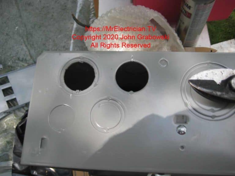 Remove Concentric Knockouts