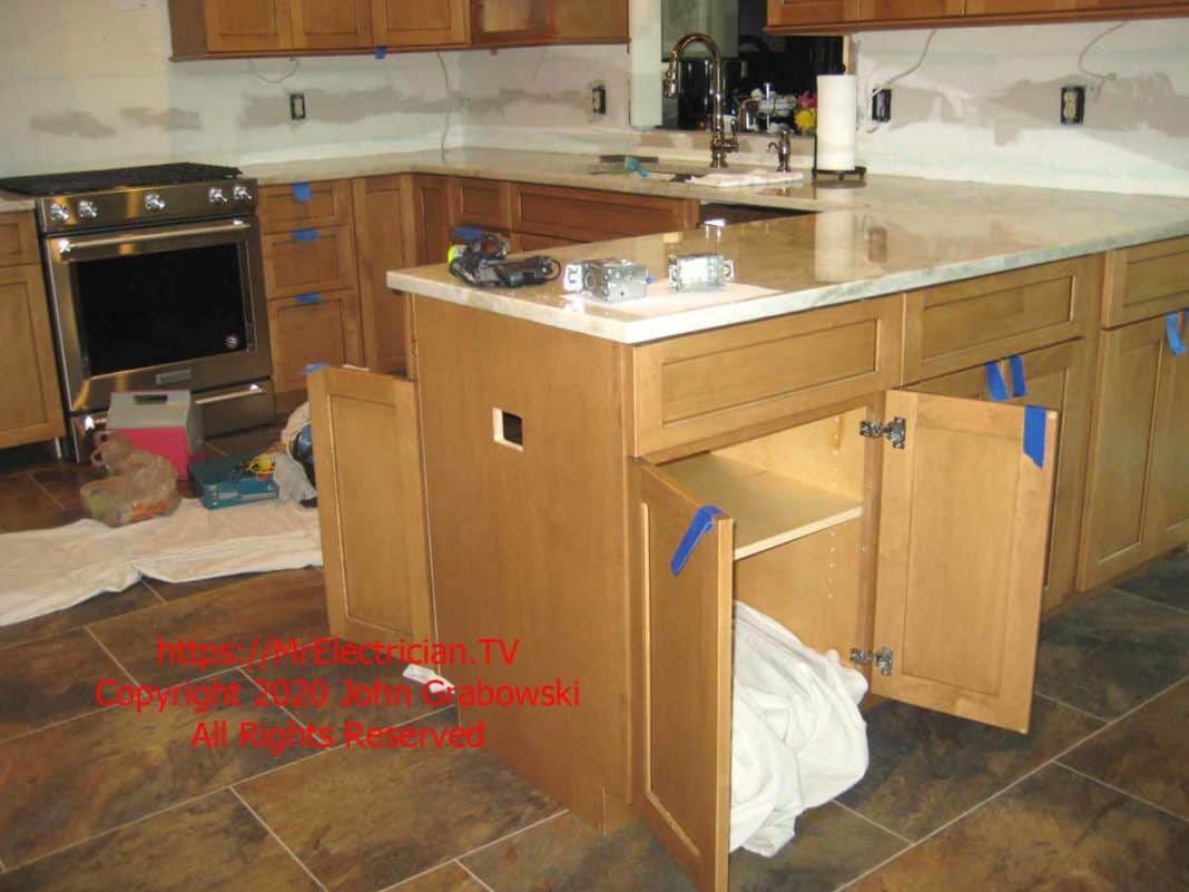 Extending Kitchen Electrical Outlets Mr. Electrician