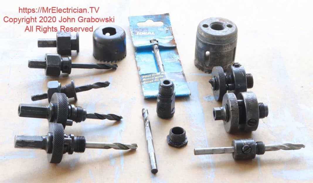 Conduit Hole Saw Sizes