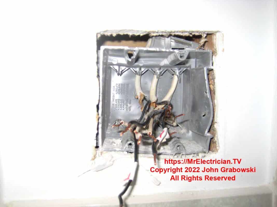 Repair A Broken Electrical Box Mr. Electrician