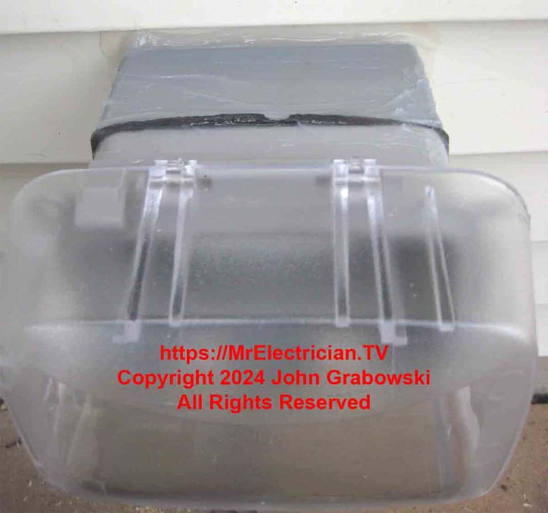 Outdoor Electrical Outlet Box Mr. Electrician